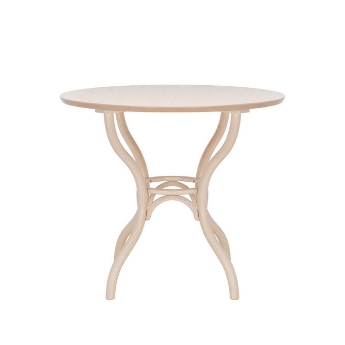 Обеденный стол Тор круглый белый дуб - купить Обеденные столы по цене 16003.0