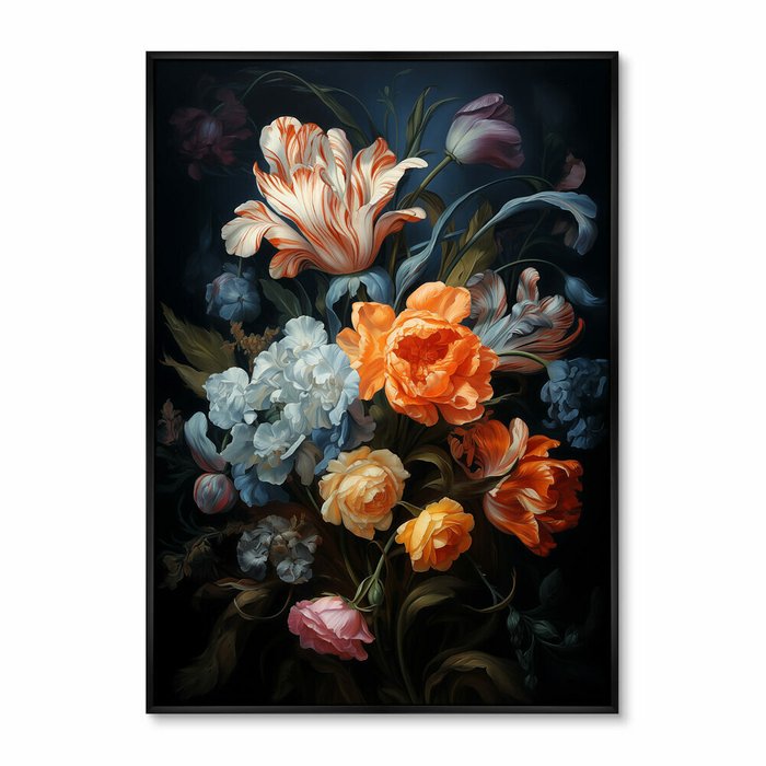 Набор из двух репродукций картин Ramo de flores, 2024г. - лучшие Картины в INMYROOM