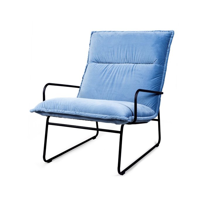 Кресло Aplotta голубого цвета