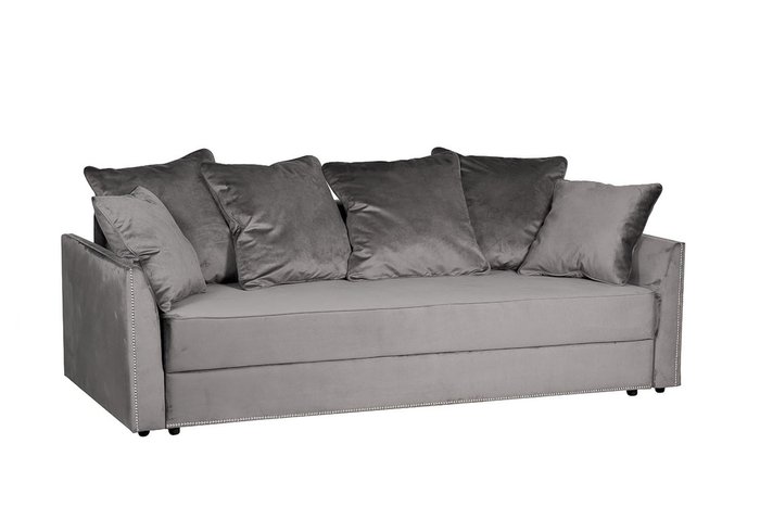 Диван-кровать Mores серого цвета - купить Прямые диваны по цене 131000.0