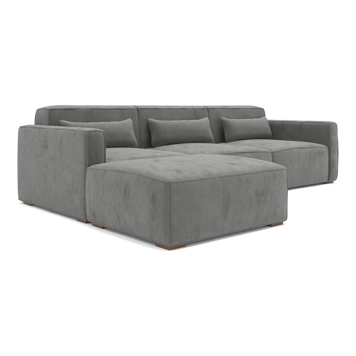Модульный диван Cubus темно-серого цвета