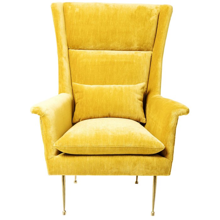 Кресло Vegas желтого цвета - купить Интерьерные кресла по цене 218400.0