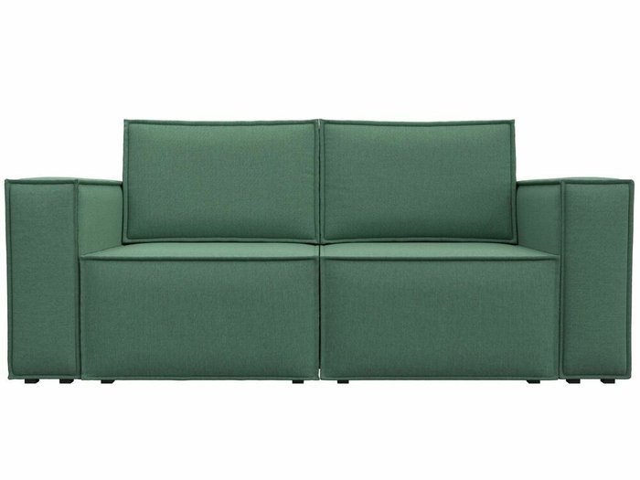 Диван-кровать Куба мини зеленого цвета - купить Прямые диваны по цене 54999.0