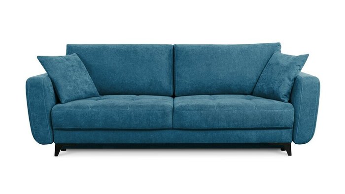 Диван-кровать Бербери Лайт 150х200 синего цвета - купить Прямые диваны по цене 53800.0