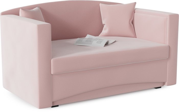 Диван-кровать Принц Корфу Flamingo розового цвета