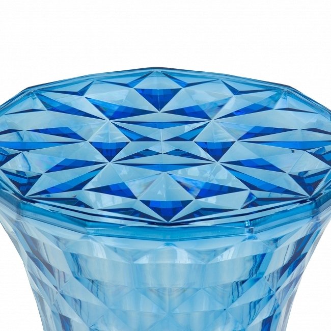 Кофейный стол Rock Crystal синего цвета - купить Кофейные столики по цене 5459.0