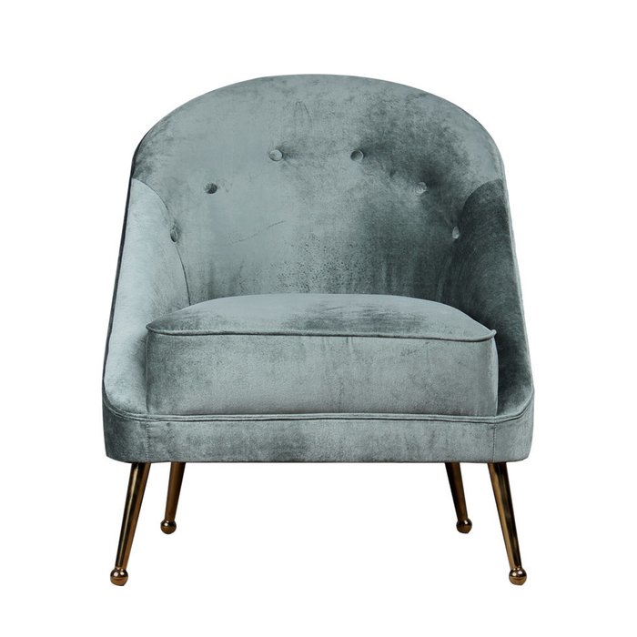 Кресло Ella Armchair серого цвета - купить Интерьерные кресла по цене 52948.0