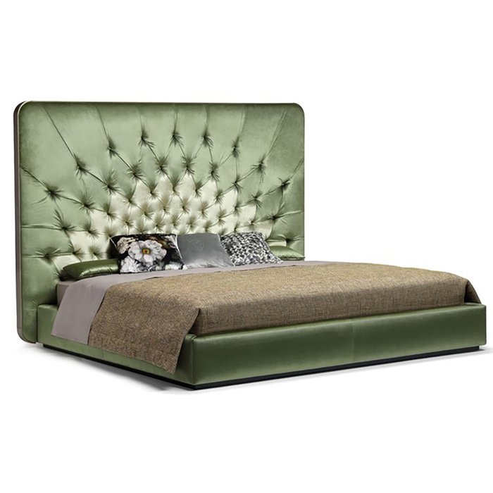 Кровать Vertigo зеленого цвета 160х200