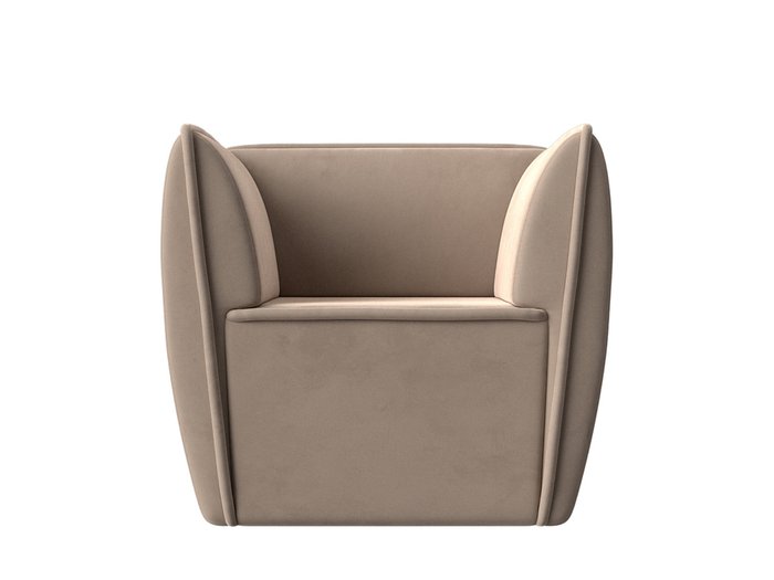 Кресло Бергамо бежевого цвета - купить Интерьерные кресла по цене 23999.0