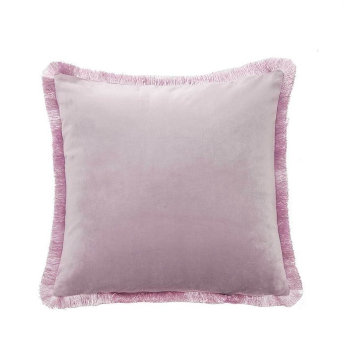 Наволочка Касандра №4 45х45 нежно-розового цвета - купить Чехлы для подушек по цене 1001.0