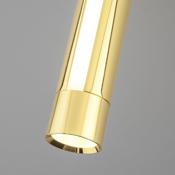 Настенно-потолочный светодиодный светильник Strong черно-золотого цвета - лучшие Накладные споты в INMYROOM
