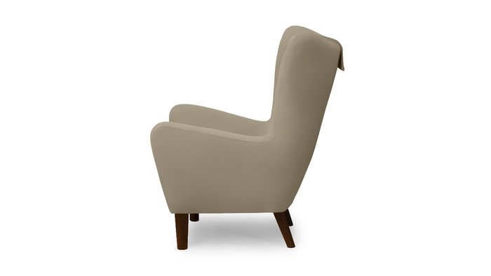Кресло Лестер 2 бежевого цвета - лучшие Интерьерные кресла в INMYROOM