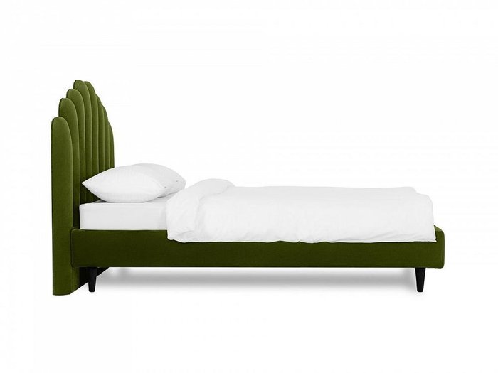 Кровать Queen II Sharlotta L 160х200 зеленого цвета  - лучшие Кровати для спальни в INMYROOM
