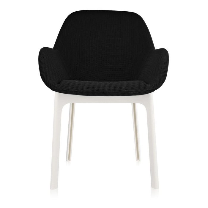 Стул Clap черно-белого цвета - купить Обеденные стулья по цене 50268.0