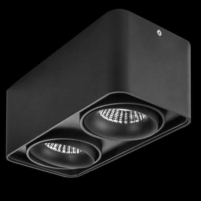 Потолочный светодиодный светильник Monocco черного цвета - купить Потолочные светильники по цене 6448.0