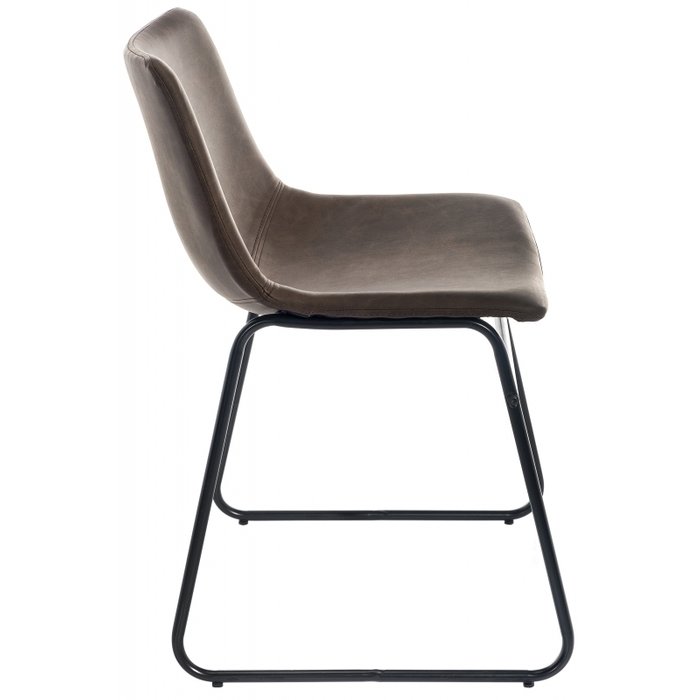 Стул Bruge CColl brown nubuk коричневого цвета - лучшие Обеденные стулья в INMYROOM