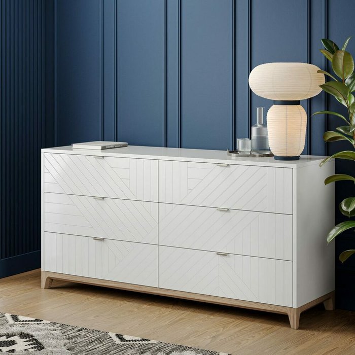 Комод Case CS059 белого цвета - лучшие Комоды в INMYROOM Комод Case CS059 белого цвета - лучшие Комоды в INMYROOM