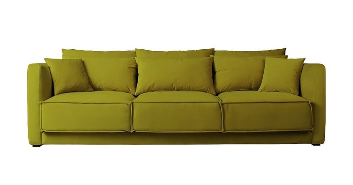 Диван Vision зеленого цвета - лучшие Прямые диваны в INMYROOM
