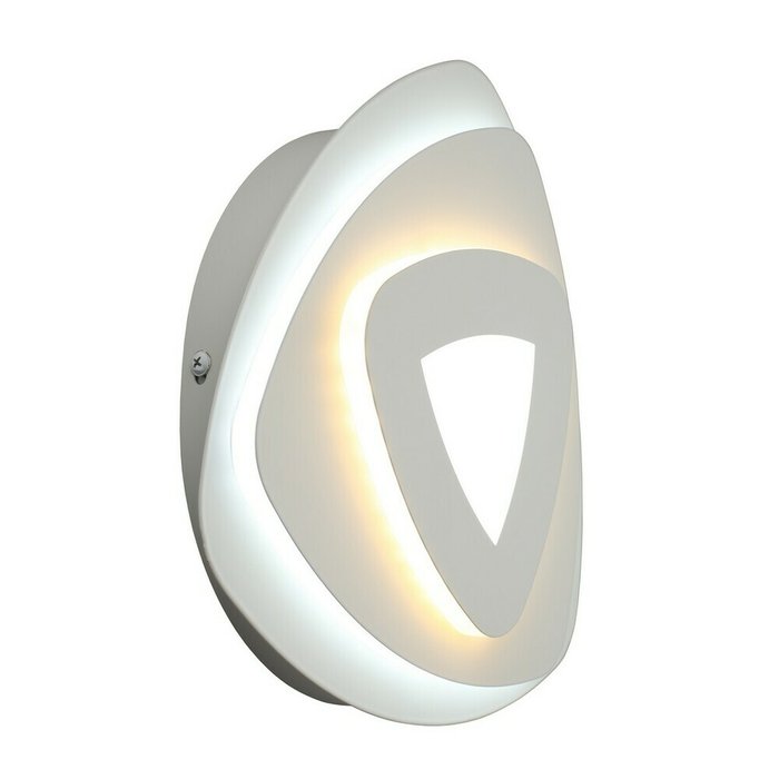 Настенный светодиодный светильник Bacoli белого цвета