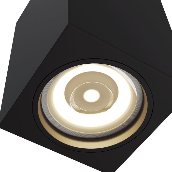 Потолочный светильник Alfa черного цвета - купить Потолочные светильники по цене 1750.0