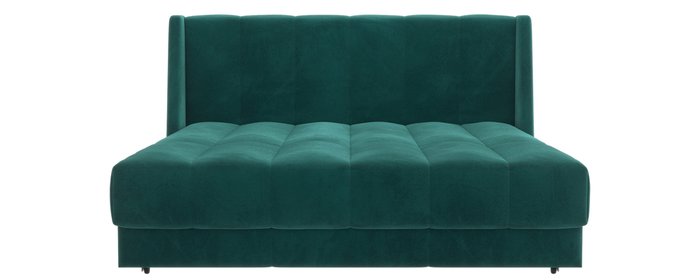 Диван-кровать Венеция изумрудного цвета - купить Прямые диваны по цене 53990.0