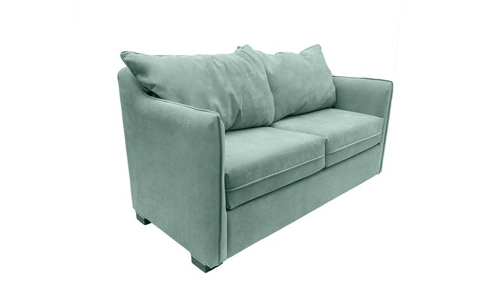  Прямой диван Arthur S зеленого цвета - купить Прямые диваны по цене 48000.0