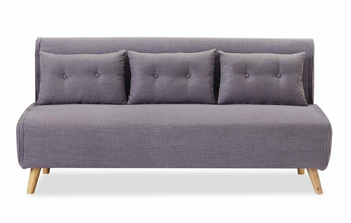 Диван-кровать Jillian лилово-серого цвета - лучшие Прямые диваны в INMYROOM