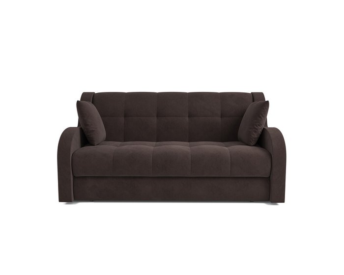 Диван-кровать Барон коричневого цвета - купить Прямые диваны по цене 31590.0