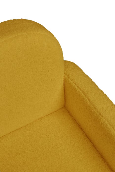 Кресло Малютка желтого цвета - лучшие Интерьерные кресла в INMYROOM
