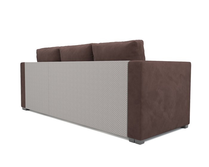 Угловой диван-кровать Мансберг коричневого цвета - лучшие Угловые диваны в INMYROOM