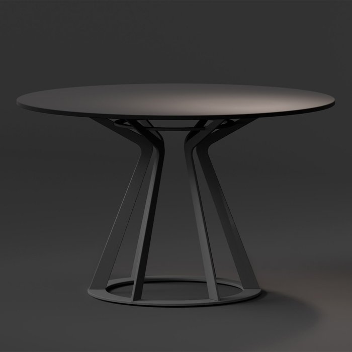 Стол обеденный Mercury черного цвета - купить Обеденные столы по цене 78600.0