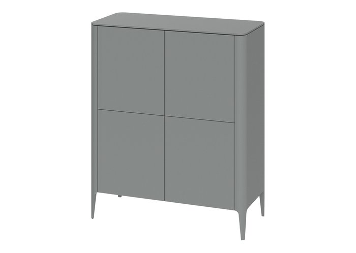 Шкаф Type 4 серого цвета - купить Шкафы распашные по цене 67900.0