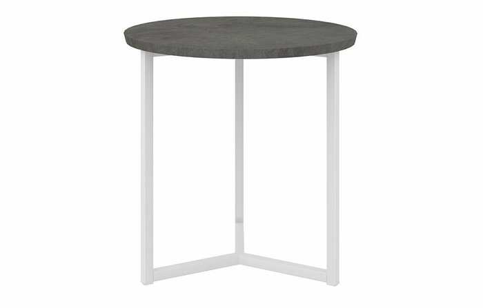 Кофейный стол Ангара черно-белого цвета - лучшие Кофейные столики в INMYROOM