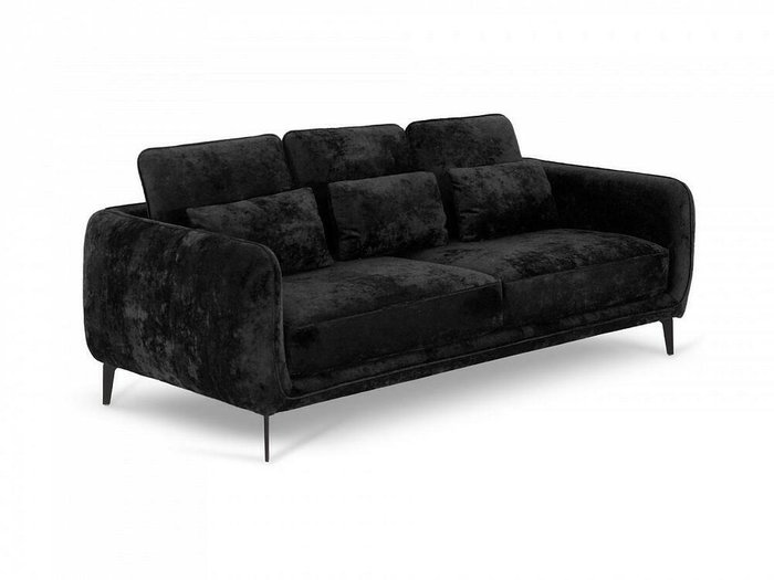 Диван Amsterdam черного цвета - купить Прямые диваны по цене 89910.0