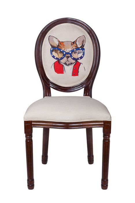 Стул Volker Bulldog коричневого цвета - купить Обеденные стулья по цене 25500.0