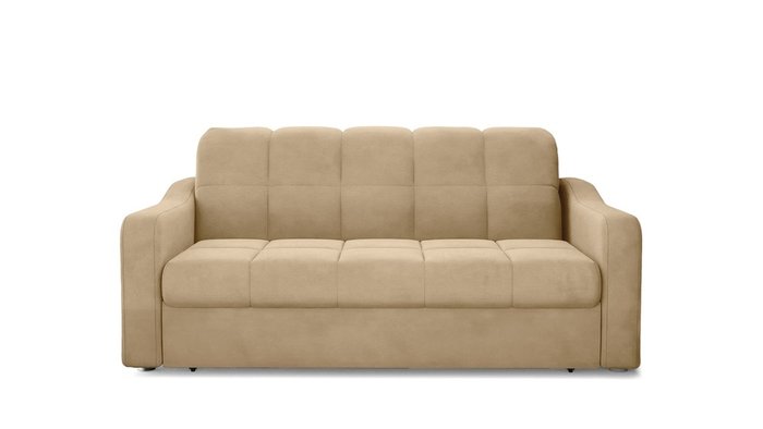 Диван Стелла Лайт 155х200 бежевого цвета - купить Прямые диваны по цене 50240