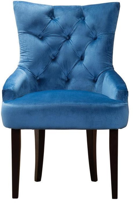 Кресло Шарлотт Блю синего цвета - лучшие Интерьерные кресла в INMYROOM