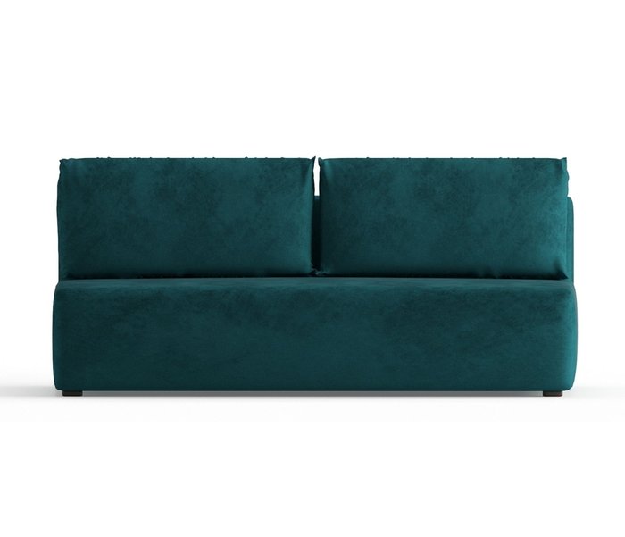 Диван-кровать из велюра Daimond темно-зеленого цвета - купить Прямые диваны по цене 23290.0