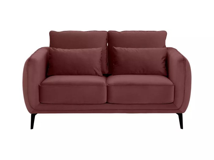 Диван Amsterdam бордового цвета - купить Прямые диваны по цене 69930.0