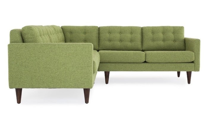 Модульный угловой диван зеленого цвета - купить Угловые диваны по цене 114900.0