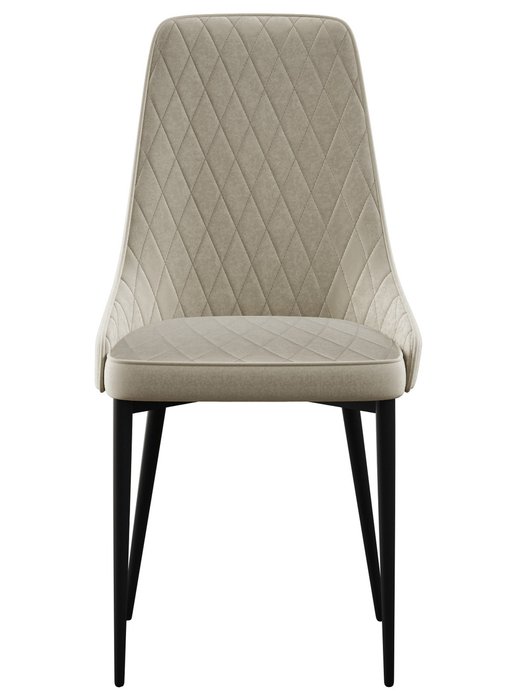 Набор из двух стульев Ларго бежевого цвета - лучшие Обеденные стулья в INMYROOM