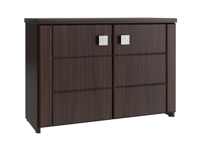 Комплект мебели для прихожей Изабель темно-коричневого цвета - купить Гарнитуры для прихожей по цене 16925.0