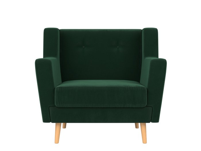 Кресло Брайтон зеленого цвета - купить Интерьерные кресла по цене 25999.0