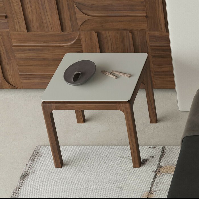 Кофейный стол Calpe серо-коричневого цвета - лучшие Кофейные столики в INMYROOM
