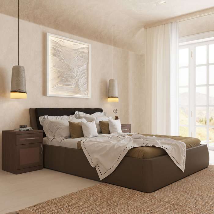 Кровать Гесиона 180х200 с подъемным механизмом  - лучшие Кровати для спальни в INMYROOM