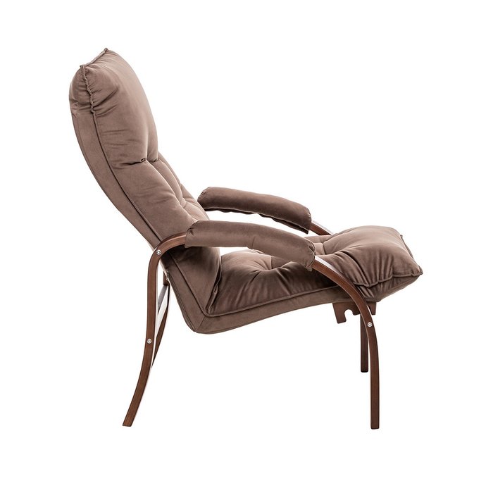 Кресло-трансформер Левада коричневого цвета - лучшие Интерьерные кресла в INMYROOM