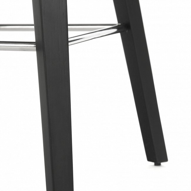 Барный стул со спинкой черного цвета - лучшие Барные стулья в INMYROOM