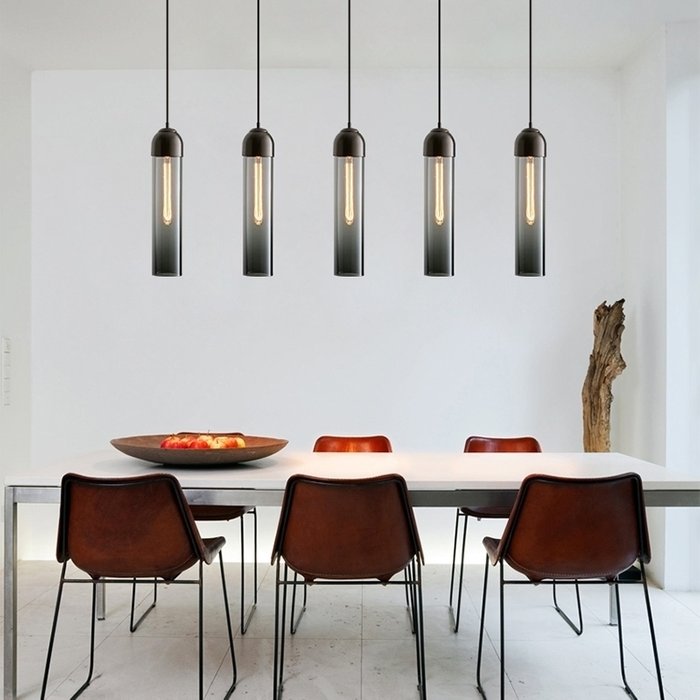 Подвесной светильник Vian B с плафоном из стекла - лучшие Подвесные светильники в INMYROOM