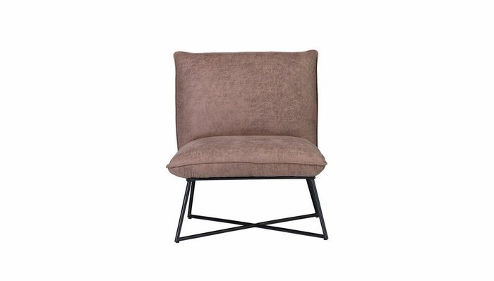 Кресло Pier Armchair коричневого цвета
