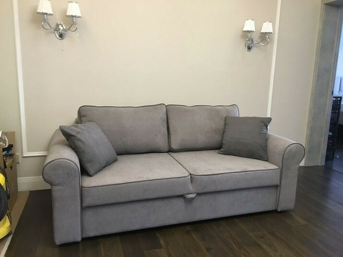 Диван-кровать Люфтен D белого цвета - купить Прямые диваны по цене 106700.0